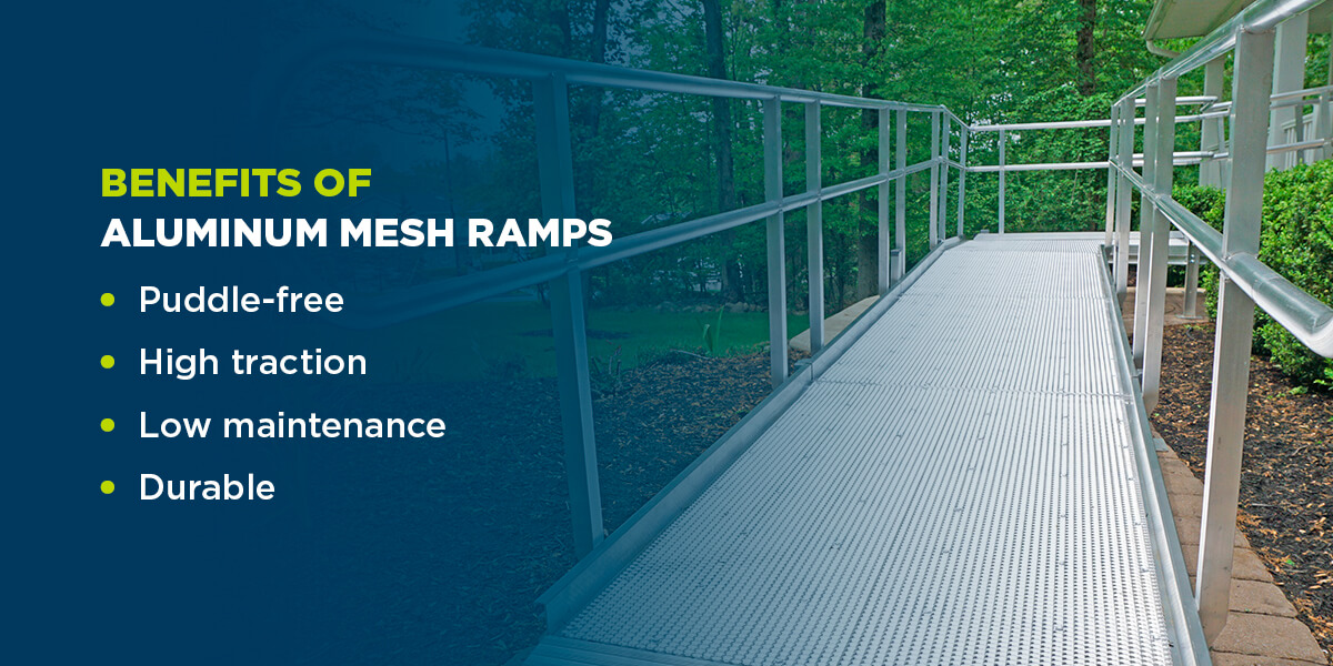 Aluminum-mesh-ramps